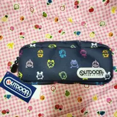 OUTDOOR　たまごっち　ペンケース　ドット　ＯＤ30 ネイビー