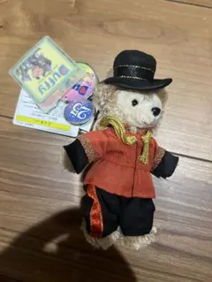 ダッフィー ミラコスタ　ぬいぐるみバッジ　25周年　シェリーメイ ミッキー