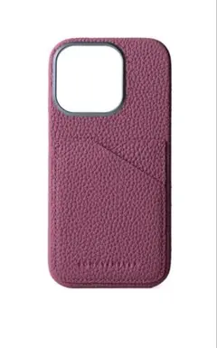 ボナベンチュラ iPhone16proケース　アネモネパープル