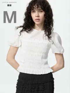 【UNIQLO】CECILIE BAHNSEN シャーリングボリュームスリーブT