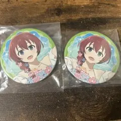 ラブライブ 虹ヶ咲　エマ・ヴェルデ　缶バッジ　劇場版　えいがさき　水着　2枚