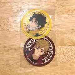 ハイキュー マツキヨココカラ 佐久早聖臣・ 宮侑/クリアステッカー