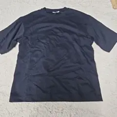 ユニクロ U エアリズム コットンオーバーサイズ T シャツ サイズ L 黒