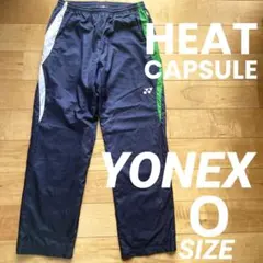 ★YONEXヨネックス裏地付きウインドウォーマーパンツOサイズXL LLネイビー