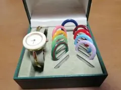 グッチ（GUCCI）チェンジベゼル 1100 レディース腕時計 動作品 中古