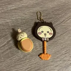 スヤスヤますこっと2 ちいかわ　どらやき ロリポップチョコチャーム　うさぎのサムネイル
