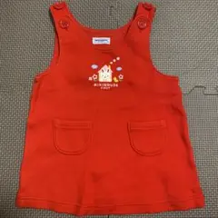 【美品】MIKIHOUSE うさこワンピース 70cm