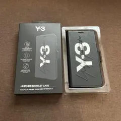 y-3 ワイスリー スマホケース 手帳型 レザーケース