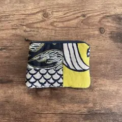 ふっくらポーチ14L ミナペルホネン ハンドメイド - メルカリ