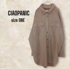 ＊CIAOPANIC TYPY＊シャツ ジャケット ビッグシルエット