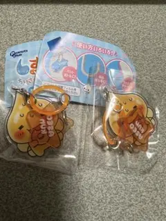 しずくちゃん　アクリルめじるしチャーム　アセオ２個セット