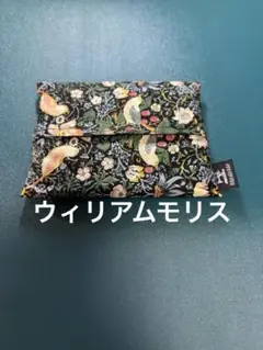 ウィリアムモリス布地ハンドメイドポケットティッシュカバー