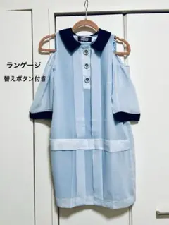 【美品】ランゲージ　Language 肩あき　ワンピースのサムネイル
