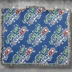 BPKE 総柄 ラグ アンティーク NFL アメリカ アメフト Fuel Up