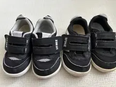 IFME ブラックスニーカー 14.5cm 2足セット