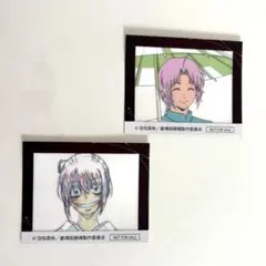 銀魂　吉原大炎上　特典　アニメ原画ステッカー弍　神威　神楽