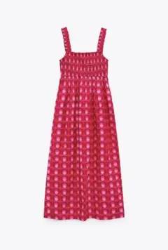 【新品タグ付き】ZARA ロングワンピース　S