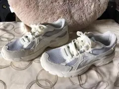 Puma ランニングシューズ ホワイト/グレー　26cm
