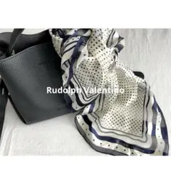 vintage scarf 総柄 シルク デザインスカーフ ヴィンテージ