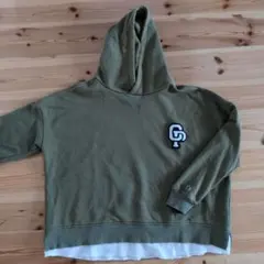 OCEAN PACIFIC 重ね着風パーカー