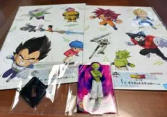 ドラゴンボール ダイマ 一番くじ 魔人クウ アクスタ ステッカー 130パーカー