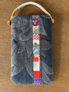 【新品未使用】和風スマホショルダーバッグ