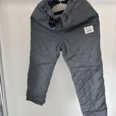 BEAMS mini グレー キルティングパンツ