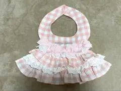 mezzo piano スタイ よだれかけ チェック柄