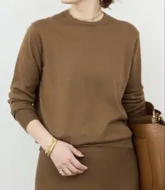 Deuxieme Classe FF30 GIZA クルーネック プルオーバー