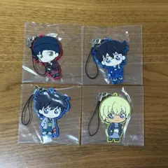 名探偵コナン ラバーストラップ 4点セット！