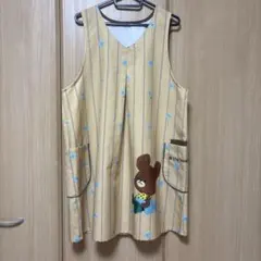 くまのがっこう　ベージュエプロン