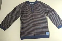 お値下げ＊H＆M＊ボーダー薄手ニット　92
