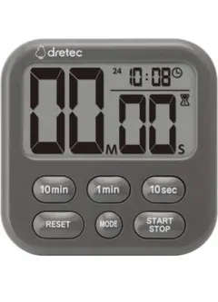 dretec デジタルタイマー 大画面 時計機能付きのサムネイル