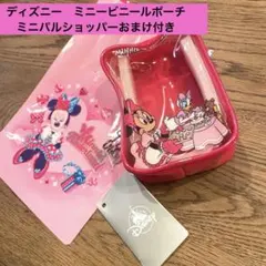 Disney ミニー＆デイジー ビニールポーチ