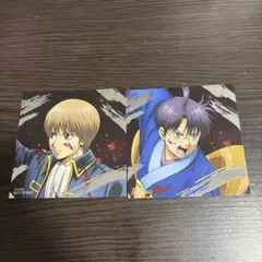銀魂 吉原大炎上編 アニメイト購入特典 箔押しスクエアカード
