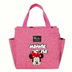 ミニーマウス ランチバッグ 保温・保冷機能付き