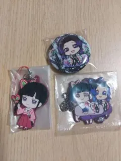 鬼滅の刃 胡蝶しのぶ カナヲ ラバスト 缶バッジ