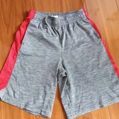 Under Armour ハーフパンツ YLG グレー/レッド