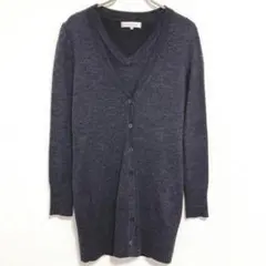 M-PREMIER Ｖネック アンサンブル ニット ロングカーディガン 38