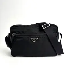【美品】PRADA プラダ ショルダーバッグ カメラバッグ ナイロン×レザー