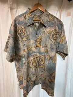 patagonia(パタゴニア) パタロハ 半袖開襟シャツ アロハシャツ L