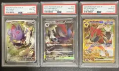 NのゾロアAR Nのゾロアークex SAR UR PSA10 3連番