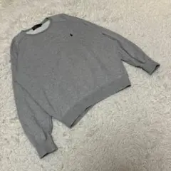 Polo by Ralph Lauren ロゴトレーナー　スウェット　グレー　L
