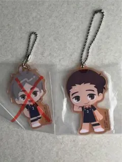 一番くじ　ハイキュー　ゴミ捨て場の決戦2 烏野アクリルチャーム　菅原孝支　東峰旭