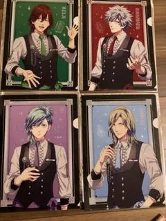 うたプリ　タブナイ　ココス　クリアファイル　第1弾　4種セット　コンプ