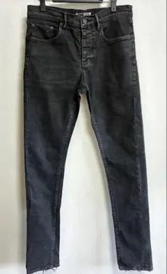 PURPLE BRAND ブラックデニム スリムフィットのサムネイル