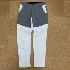 【美品】デサント descent ゴルフウェア ダウンパンツO85 メンズグレー