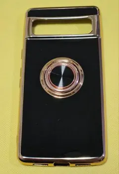 Sale✨GooglePixel7 ケース　カバー　リング付き　ブラック