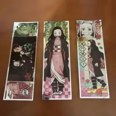 鬼滅の刃　ロングステッカー3枚