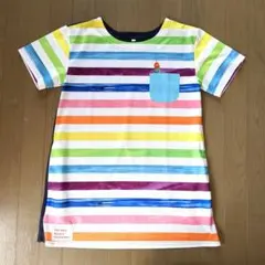 はらぺこあおむし 学研 半袖 チュニック Tシャツ エプロン